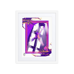 THE ADOPTION SACRIFICE. EL SACRIFICIO DE ADOPCION. ™ - FRAMED PROPHETIC ART