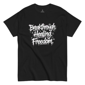 DIVINITY ADIVINA® BREAKTHROUGH. HEALING. FREEDOM. ™ – UNISEX CLASSIC T SHIRT
